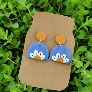 Daisy Clay Earrings